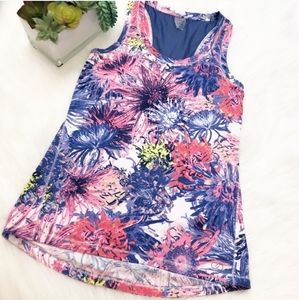 Calia Everyday Printed Tank Floral Abstract Medium
